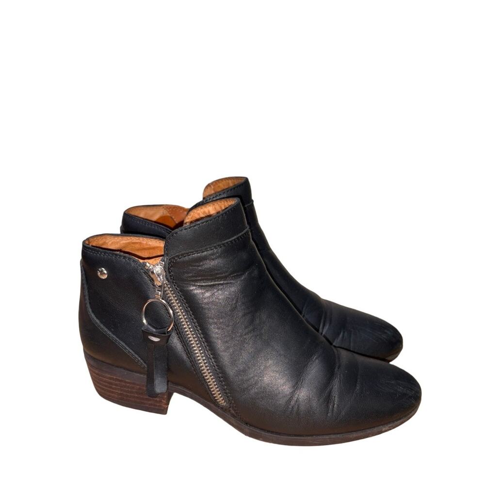 Pikolinos Black Leather Ankle Boots    Size: EU 38 US 7.5- 8